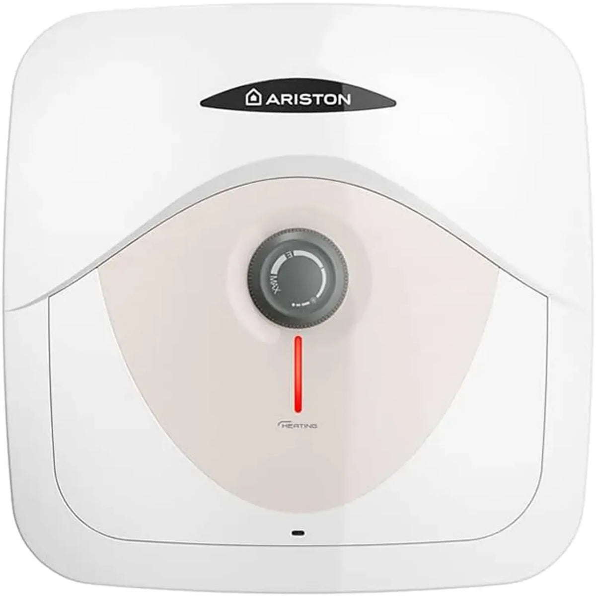 Ariston Dune RS - Scaldabagno Elettrico 30L con Display LED, Installazione Sopralavello, Beige, Classe A