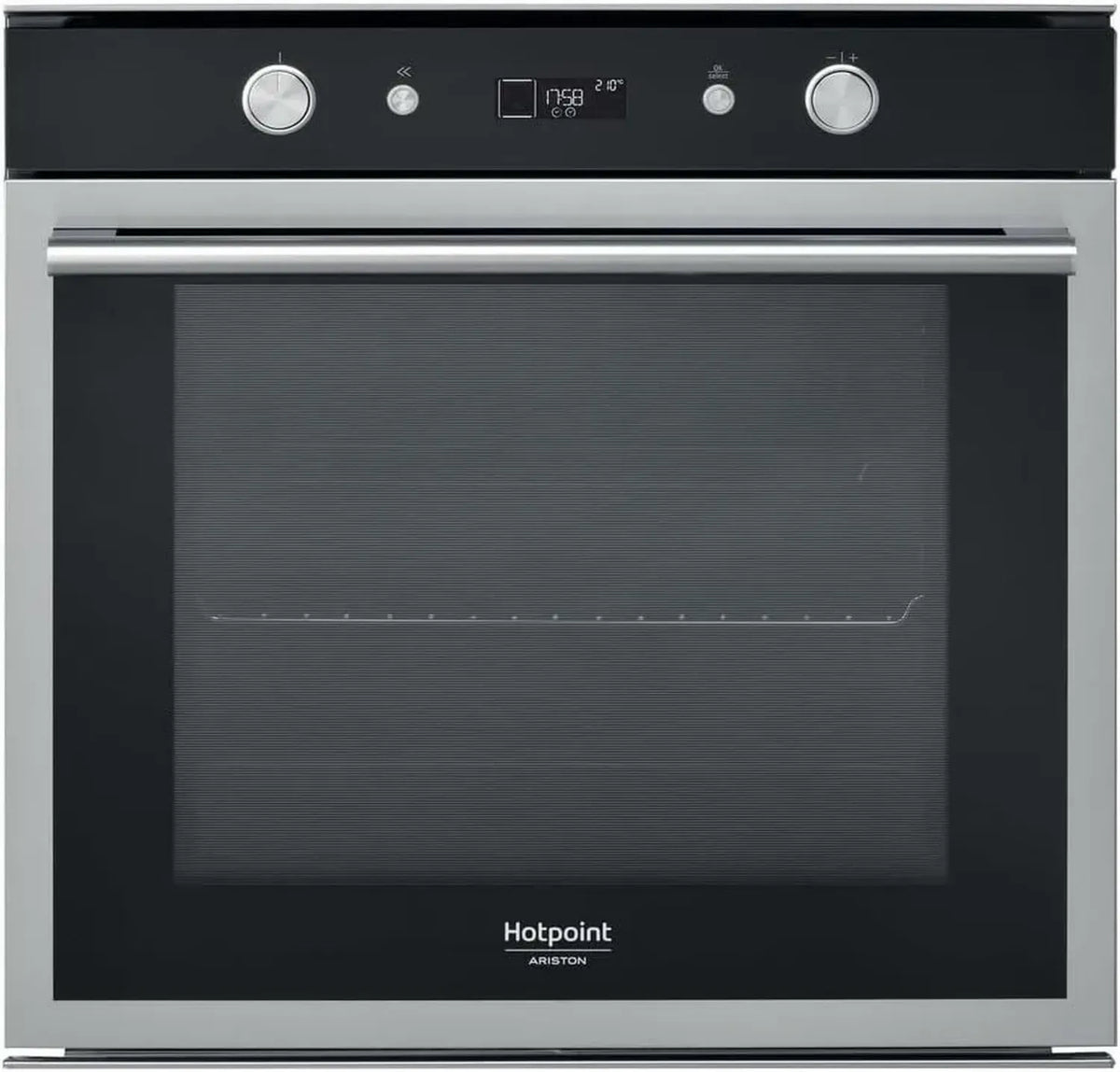 Forno Elettrico Hotpoint 73L 3650W A+ in Acciaio Nero