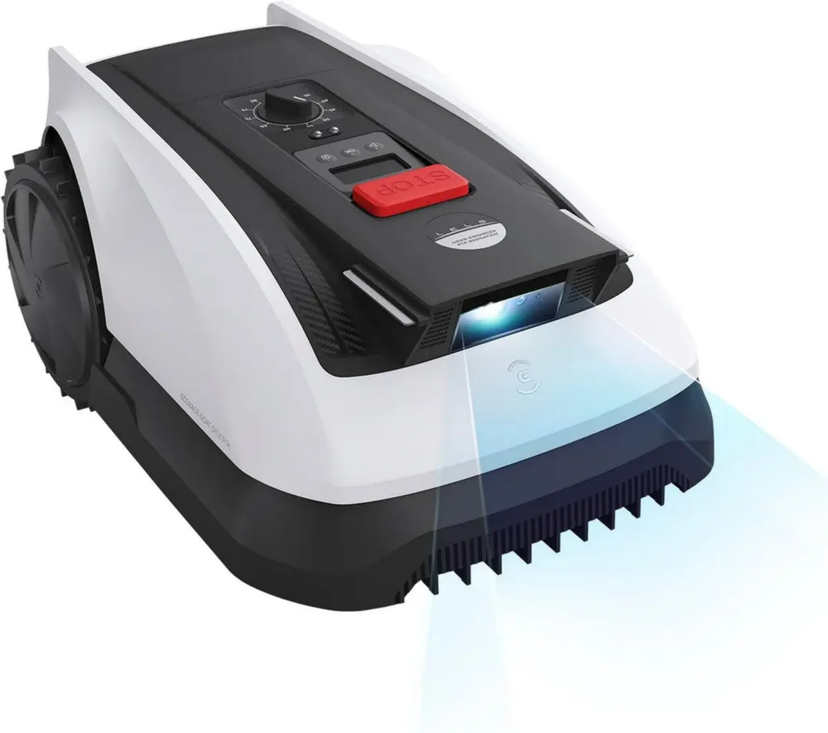 Robot Tagliaerba ECOVACS GOAT O800 RTK Senza Fili, Sistema RTK Avanzato con LiDAR, Copertura 800m², Mappatura Intelligente e Pendenza 45%