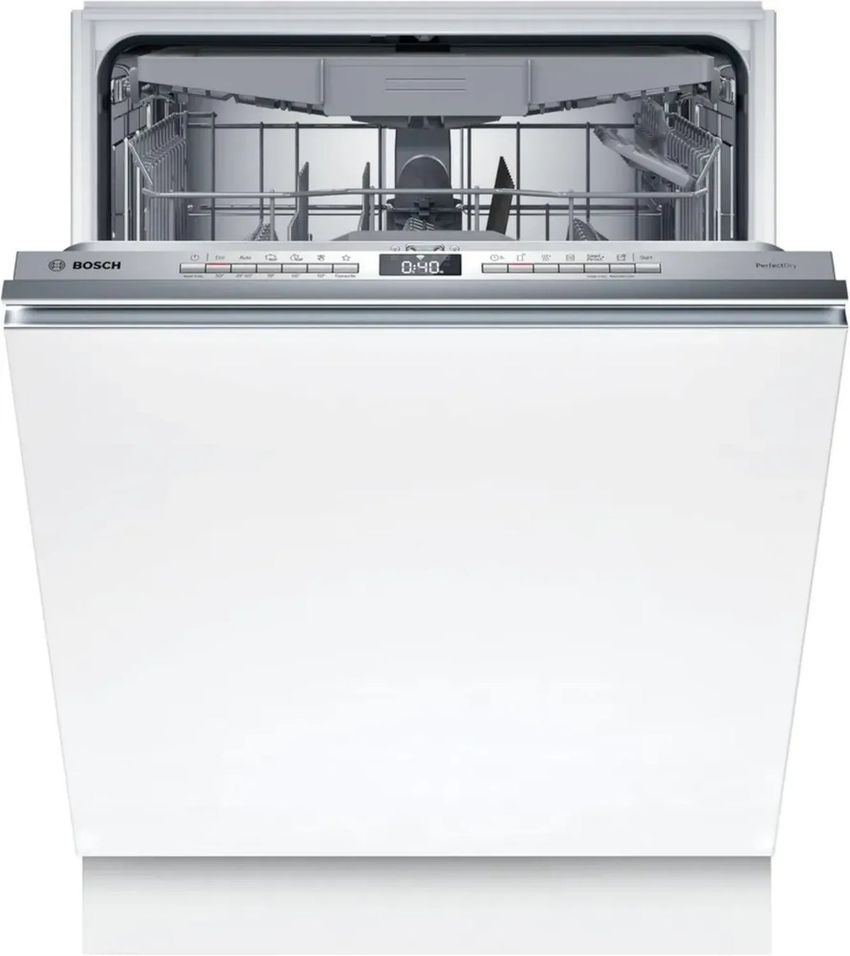 Bosch SMV6ZCX10E Serie 6 Lavastoviglie Integrata, Asciugatura PerfectDry, Funzione Home Connect, TimeLight, 60 cm