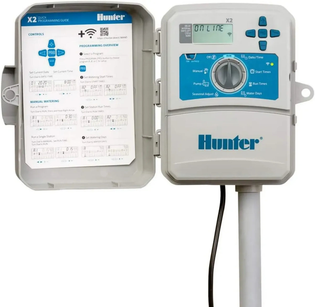 Programmatore per Giardino Hunter X2-401, 4 Zone, Compatibile WiFi