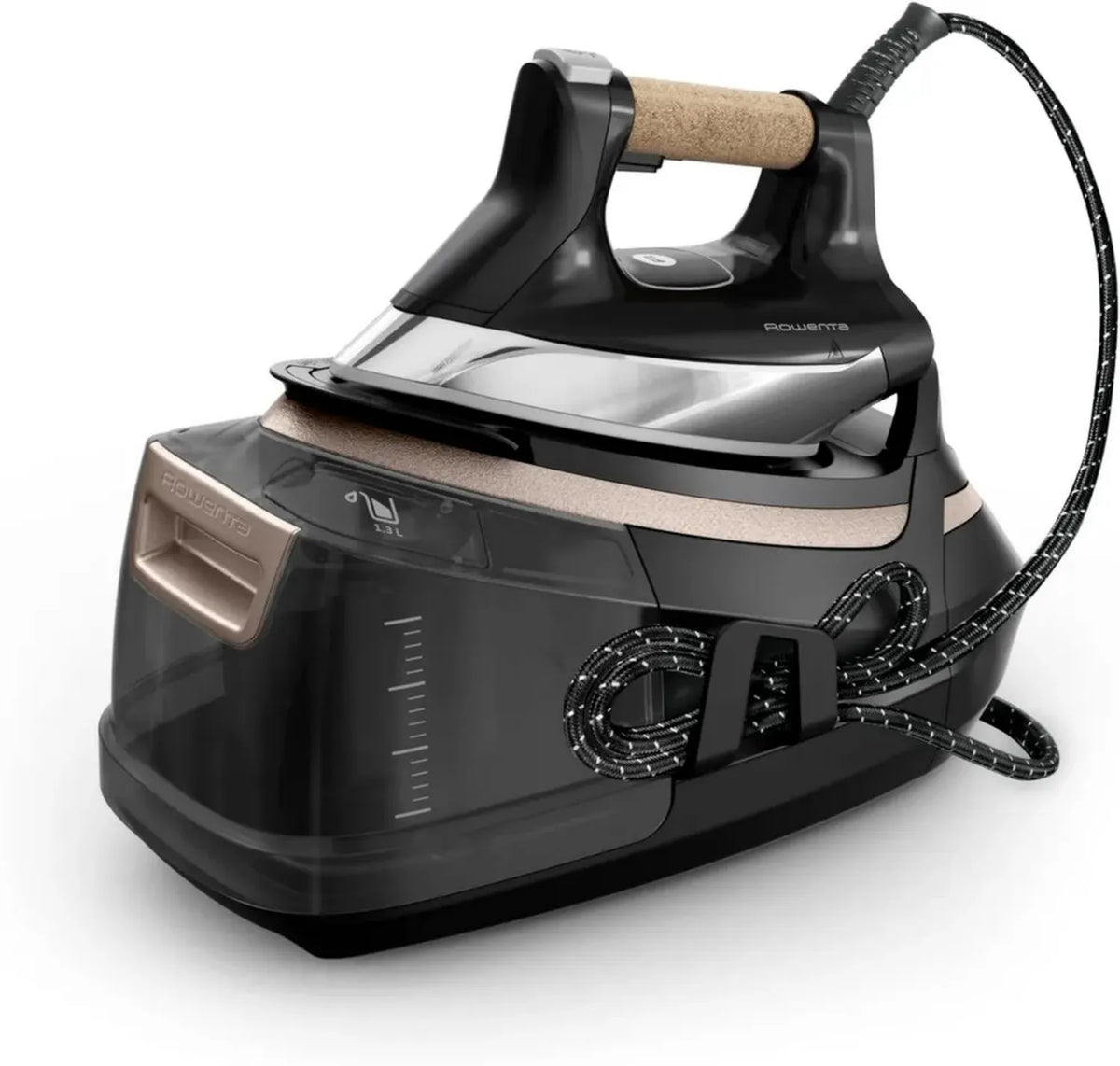 Rowenta Ferro da Stiro a Caldaia Eco, Vapore Potente 600 g/min, Risparmio Energetico, Design Sostenibile, Modello DG9661