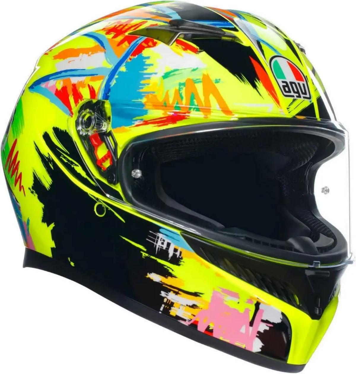 AGV K3 Casco Moto Rossi Test Invernale 2019