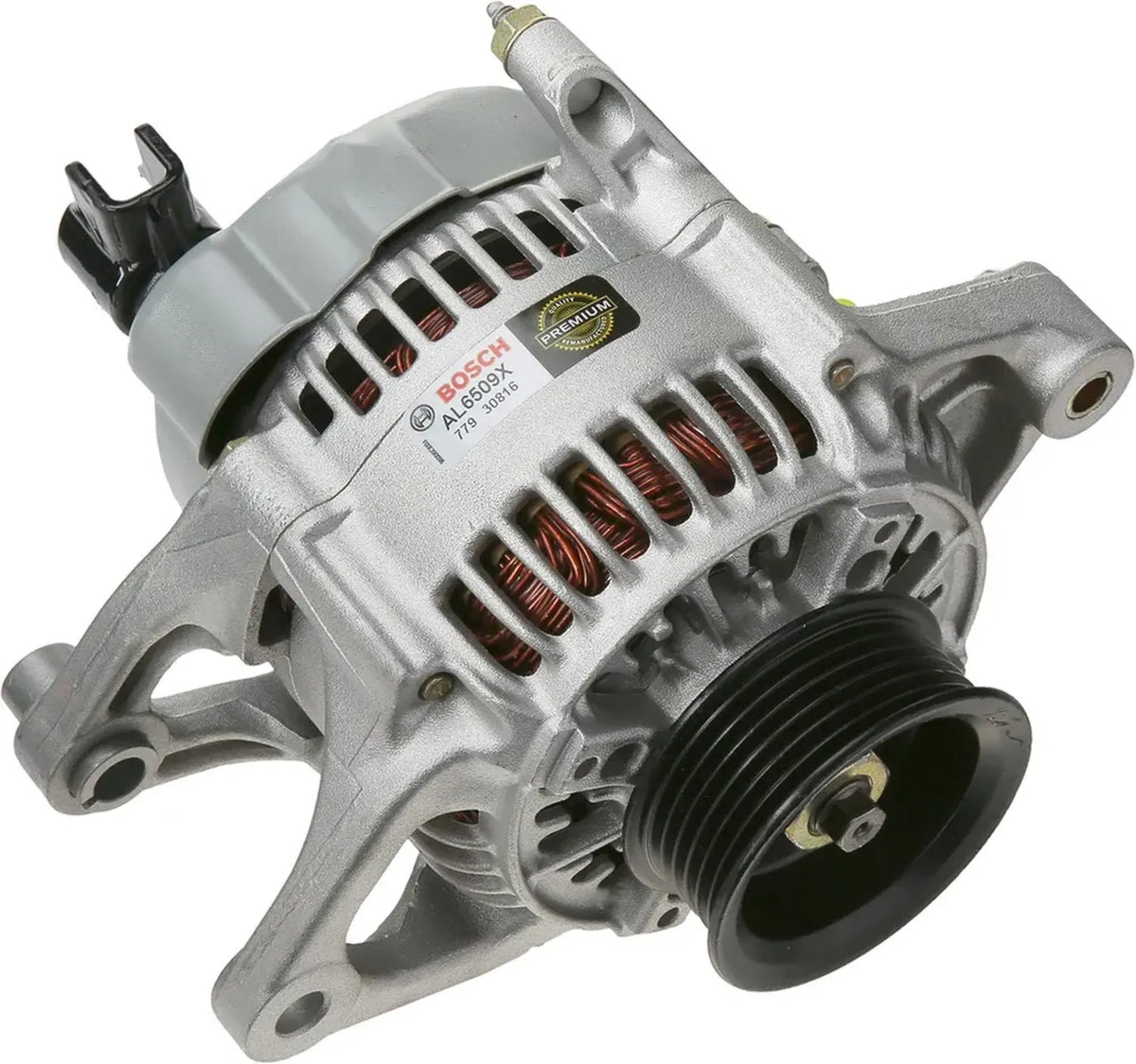 Alternatore Premium Bosch AL6509X Rigenerato per Chrysler, Dodge, Jeep e Plymouth - 90 Amp