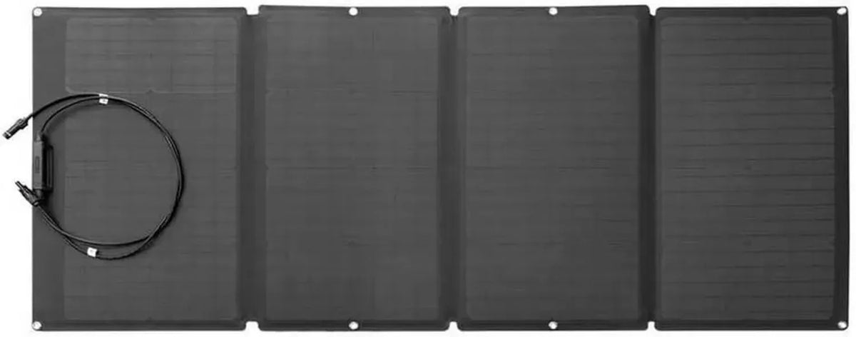 Pannello Solare Portatile 160W ECOFLOW con Ricarica Concatenabile e Impermeabile IP67