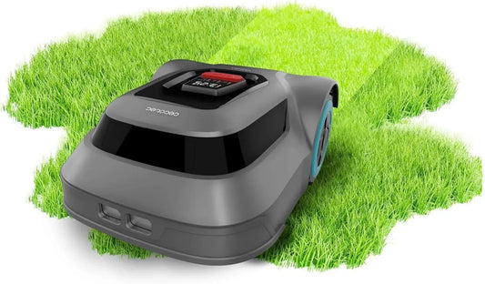 Robot Rasaerba Cecotec Senza Fili 500m² Conga Grasshopper 500 con App e Motore Brushless, Regolatore Lame e Sensore Pioggia