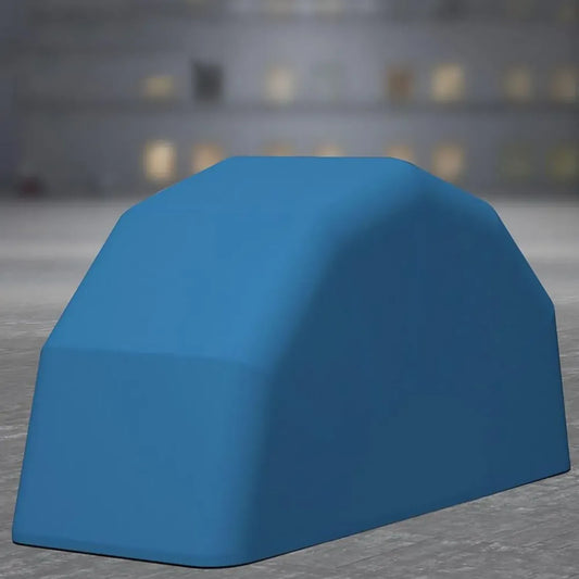 Riparo pieghevole per moto, garage esterno ventilato e compatto, facile da montare (Blu 2.3 x 1.3 x 1.6m)
