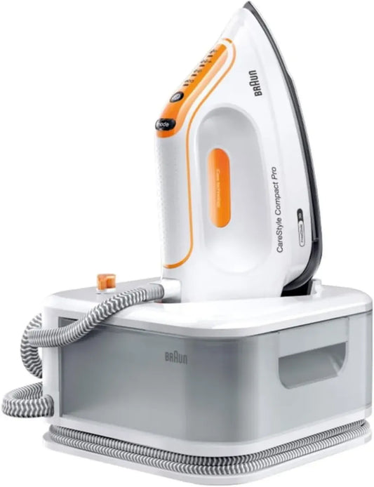 Braun CareStyle Compact Pro IS2561WH Stirella a Vapore con Tecnologia 3D, Spegnimento Automatico, Alta Potenza e Serbatoio Capiente
