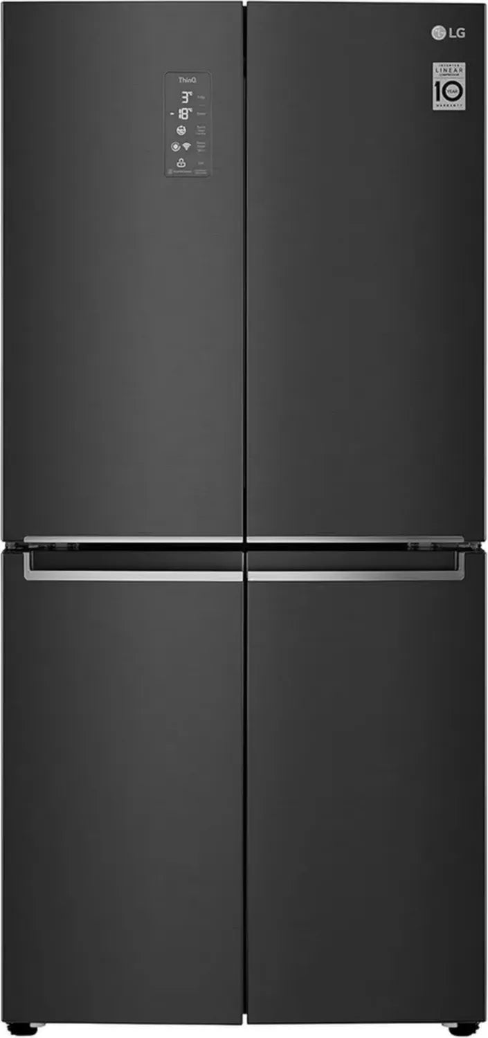 Frigorifero LG Multidoor 530L Wi-Fi, Classe E, Nero, Raffreddamento Lineare, Ripiano Umidità, No Frost