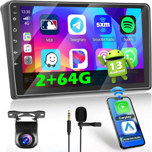 Autoradio Android per Ducato, Peugeot Boxer e Citroen Jumper 2011-2022 2G+64G con Carplay e Android Auto