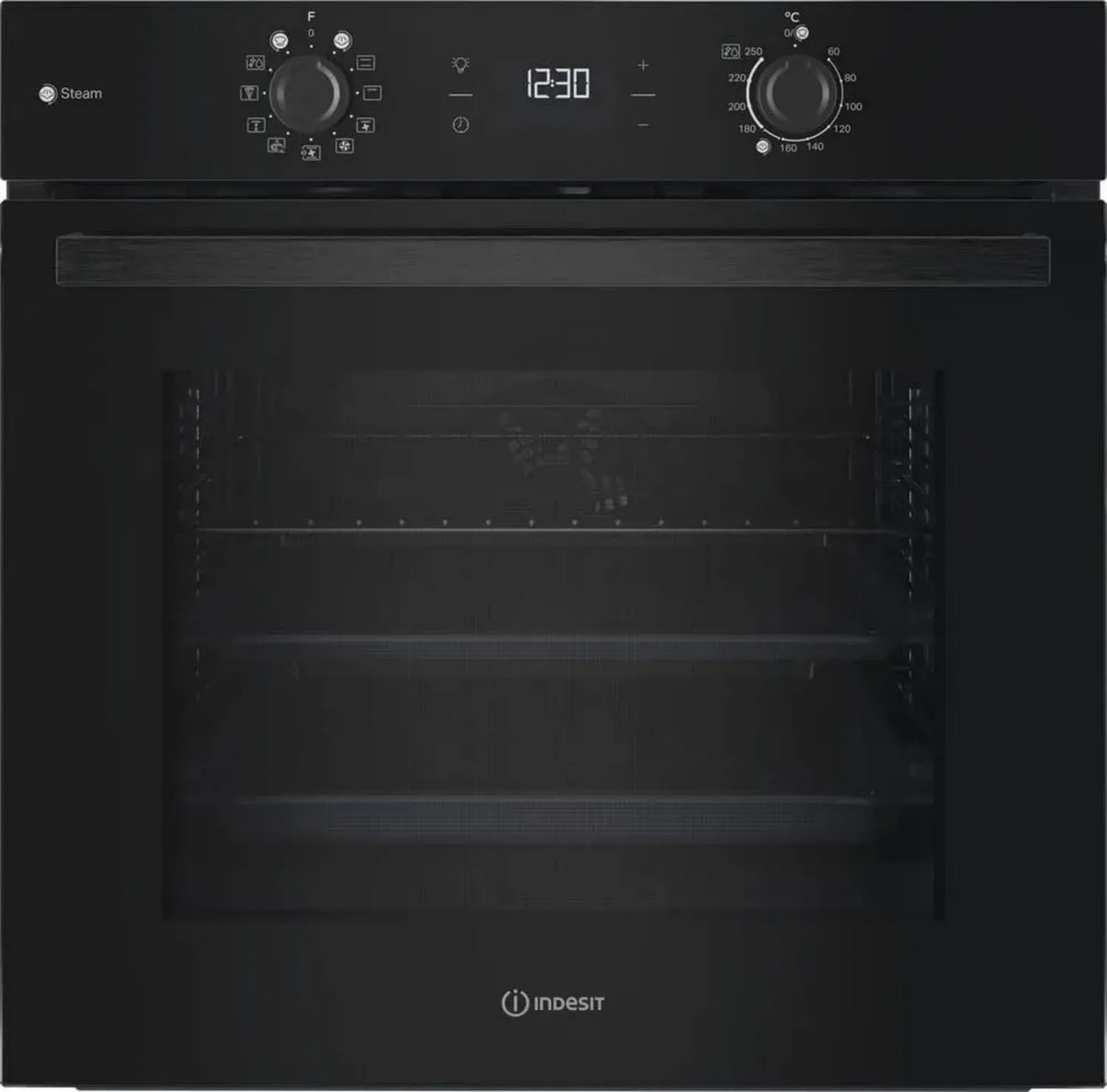 Forno Incasso Elettrico Ventilato 71L Nero Classe A+