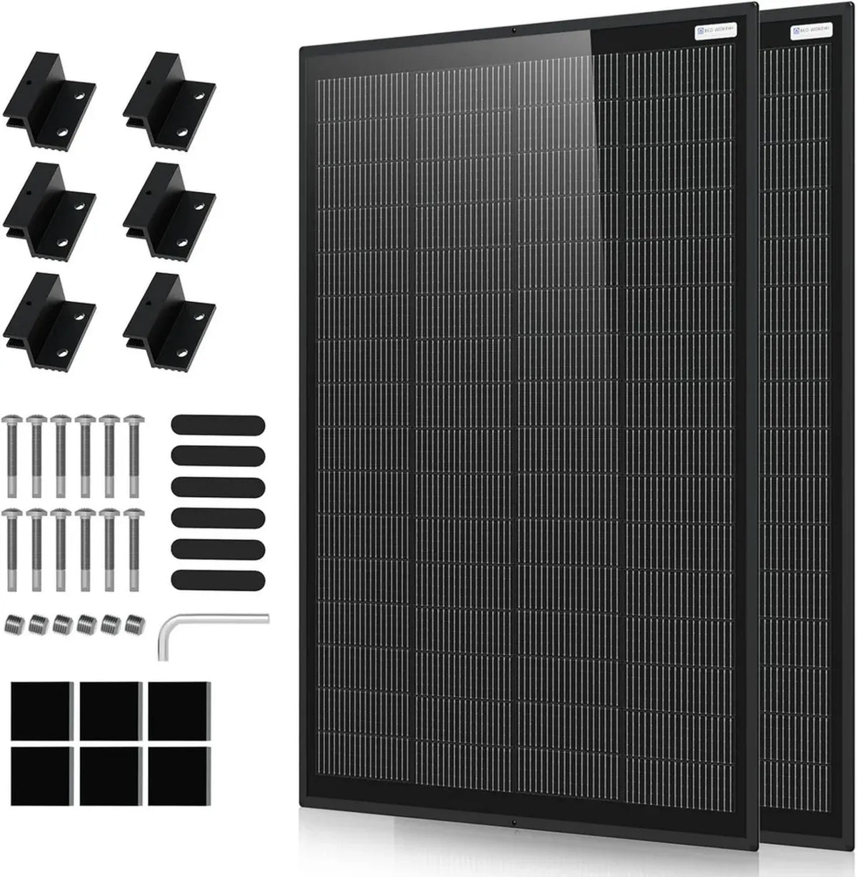 Pannello Solare Monocristallino ECO-WORTHY 400W per Casa e Camper