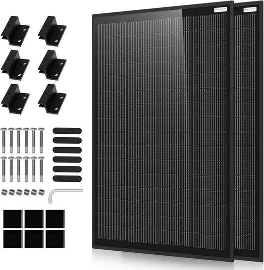 Pannello Solare Monocristallino ECO-WORTHY 400W per Casa e Camper