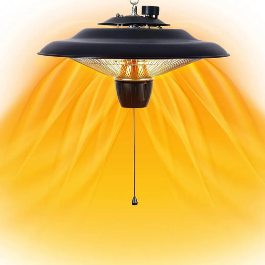Riscaldatore Elettrico per Esterni 800W/2000W DONYER POWER, Ideale per Giardino e Serra