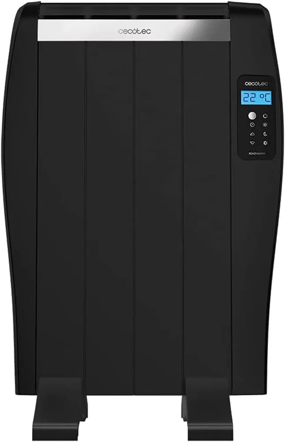 Cecotec Termoconvettore ReadyWarm 800 Nero, 600 W, LCD, Telecomando, Timer, Riscaldamento 8 m²