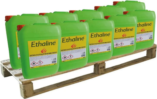 Sistema di Aria TECNO con Bioetanolo Liquido - Set da 10 Taniche da 10 Litri