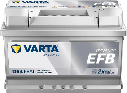 Batteria Auto Varta EFB 12V 65Ah Start-Stop D54