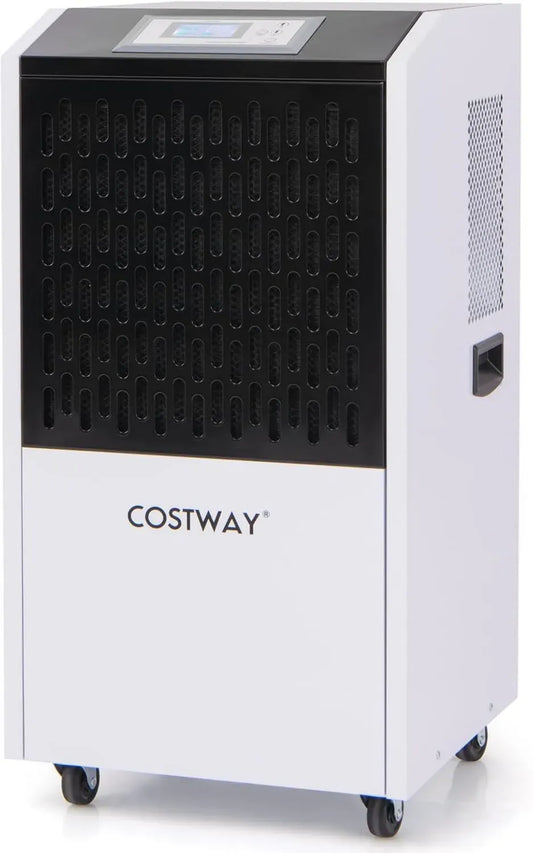 Deumidificatore Industriale 118L con Scarico e Timer, Ideale per Grandi Ambienti Fino a 790㎡