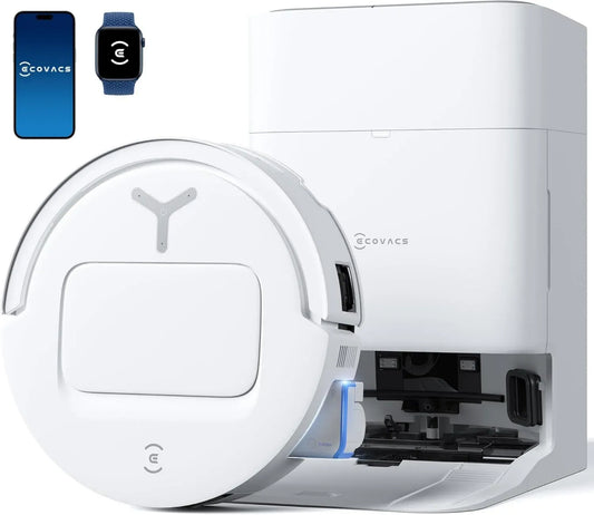 ECOVACS DEEBOT T80 Aspirapolvere Robot con Funzione Lavante e ZeroTangle