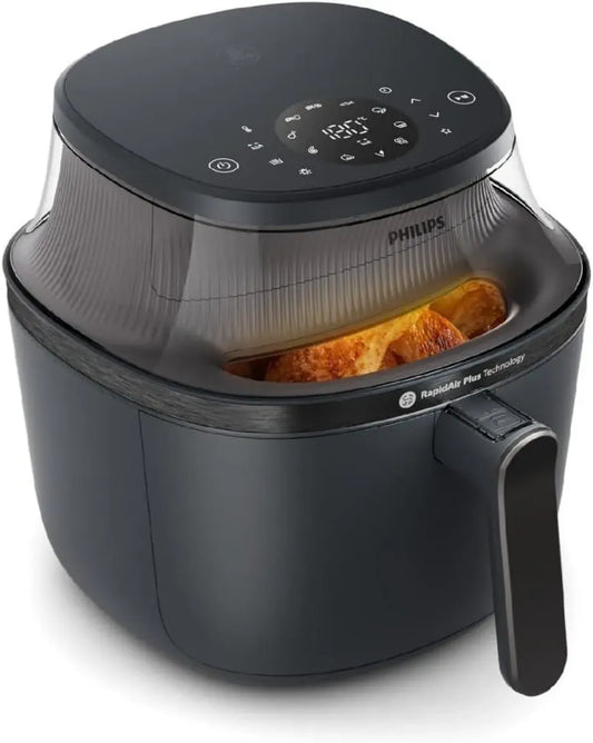 Friggitrice ad Aria Philips 4.2L Serie 3000, Tecnologia Avanzata di Cottura, 16 Funzioni, Riduzione Grassi, Compatibile con App Ricette