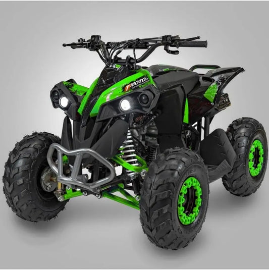 Quad a Benzina 110cc Renegade Pro con Avviamento Elettrico, Retromarcia e Motore 4 Tempi, Pneumatici 6 Pollici - Verde