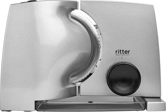 Affettatrice Elettrica Ritter Compact 65W in Metallo Grigio con Motore Eco