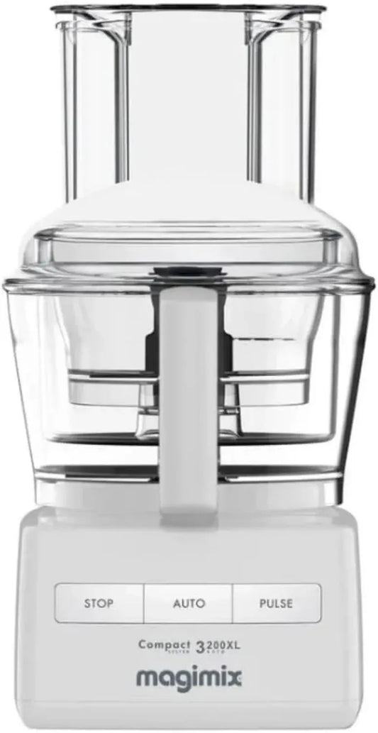 MAGIMIX Robot da Cucina Multifunzione 3200XL, Bianco, Modello 2021