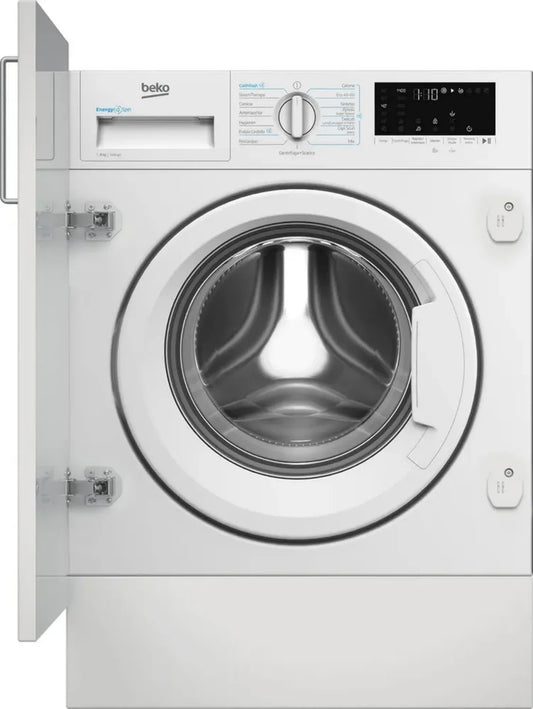 Lavatrice da Incasso Beko 8kg, Classe A, Motore Inverter BPM, Bianca