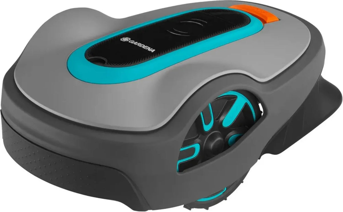Robot Rasaerba Gardena Sileno Life per Giardini fino a 1000 m², Tecnologia Easypassage, Silenzioso e Efficiente