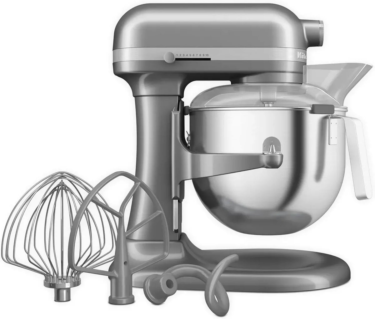 Impastatrice Planetaria Professionale KitchenAid 6.6L Argento