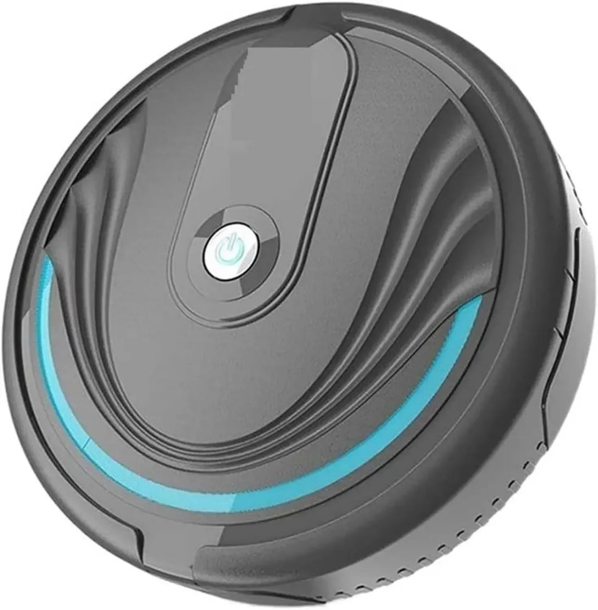 Robot Aspirapolvere Intelligente Ricaricabile con Funzione di Lavaggio e Asciugatura per Pavimenti, Colore Nero