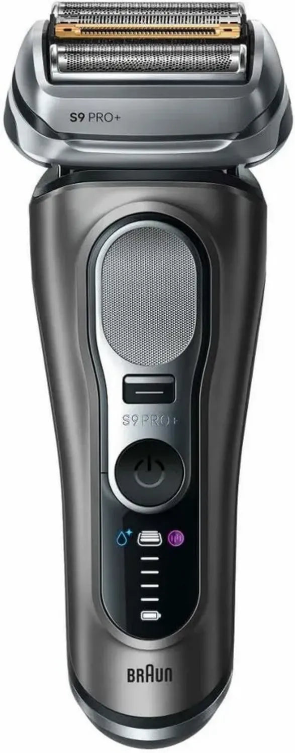 Rasoio Elettrico Braun Series 9 Pro 9615S, Argento, Impermeabile, Lame Ultra-Sottili e Rifinitore Professionale con Custodia