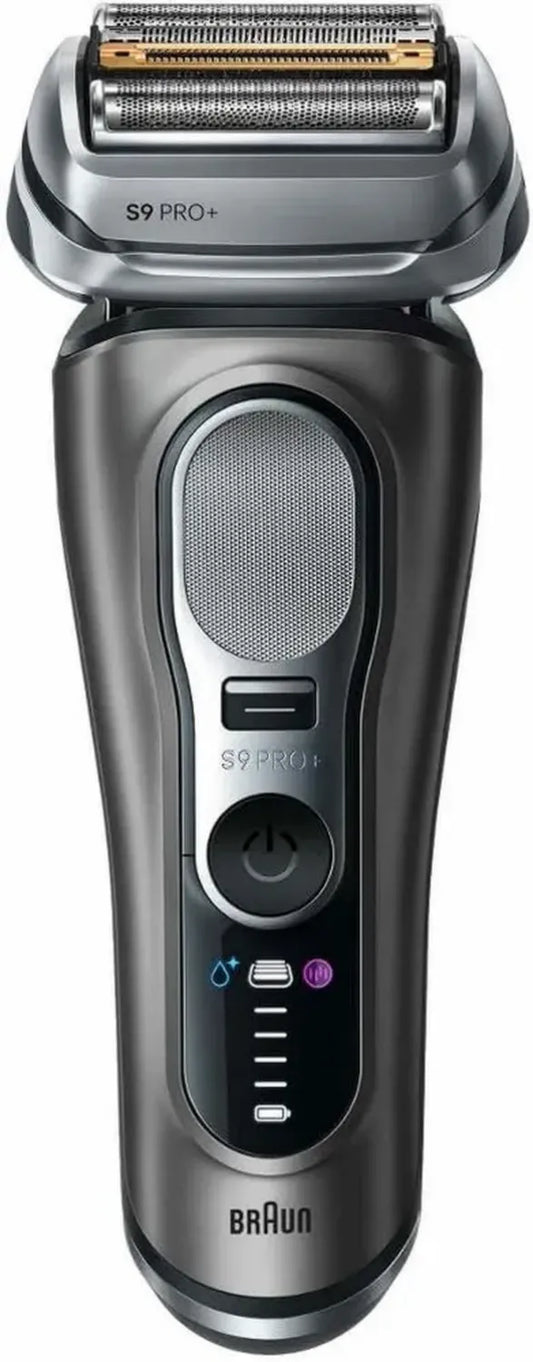 Rasoio Elettrico Braun Series 9 Pro 9615S, Argento, Impermeabile, Lame Ultra-Sottili e Rifinitore Professionale con Custodia