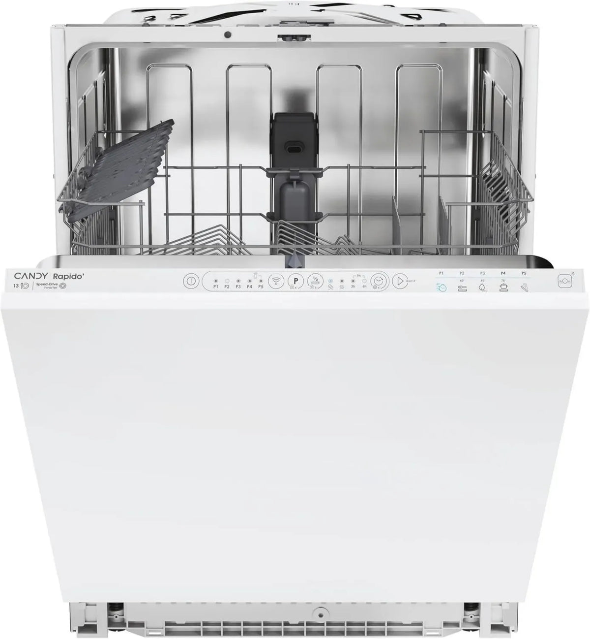Candy Lavastoviglie Integrata 60 CM, 13 Coperti, Wi-Fi, 5 Programmi, Motore Inverter, Avvio Ritardato