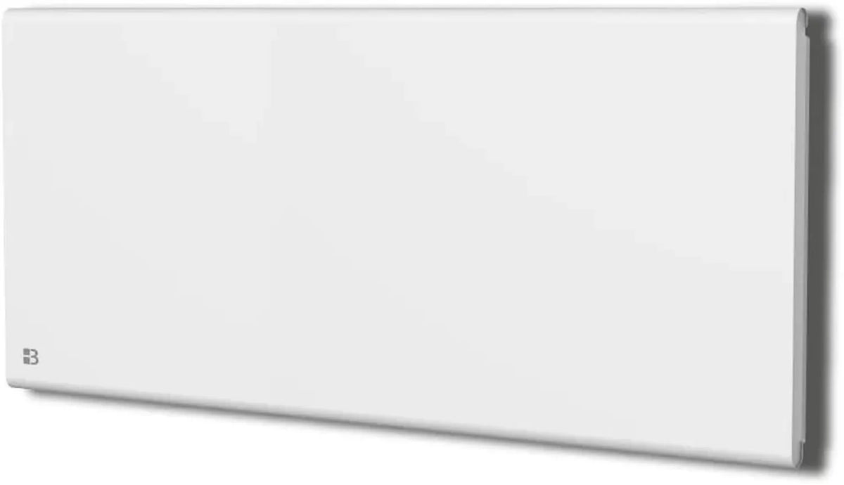 Termosifone Elettrico a Inerzia Secca 2000W con Design Orizzontale Bianco