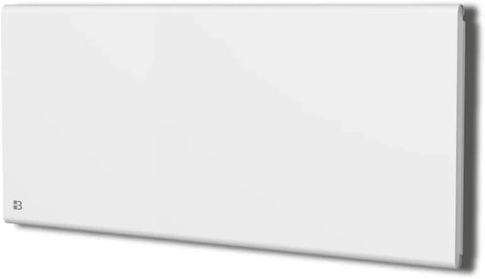 Termosifone Elettrico a Inerzia Secca 2000W con Design Orizzontale Bianco