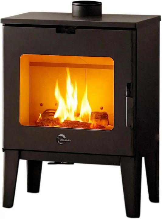 Stufa a legna ecologica 7,6 kW per tronchi fino a 40 cm
