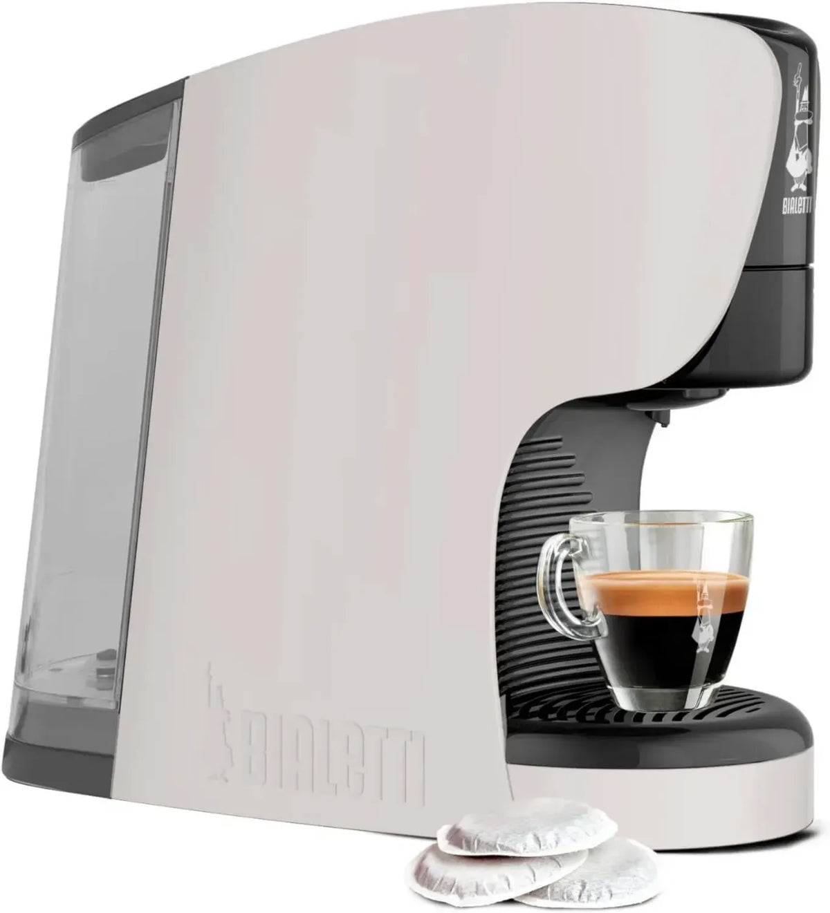 Caffettiera Bialetti Dama Grey con 30 Cialde incluse