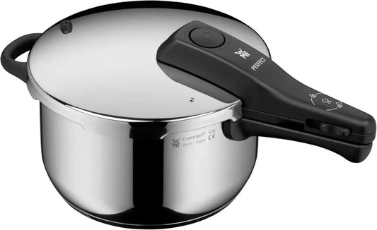 Pentola a Pressione Induzione WMF Perfect 4,5L con Coperchio Rimovibile e Doppio Livello di Cottura