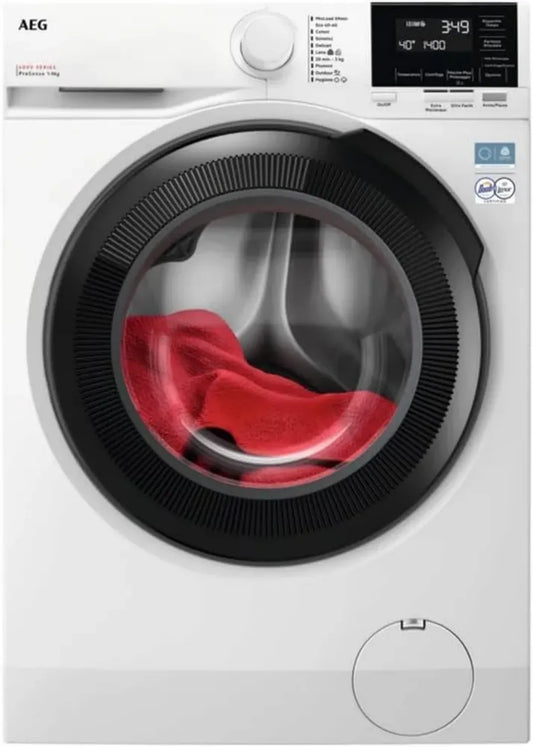 Lavatrice AEG Serie 6000, 9 kg, 1350 Giri/min, Caricamento Frontale, Bianco