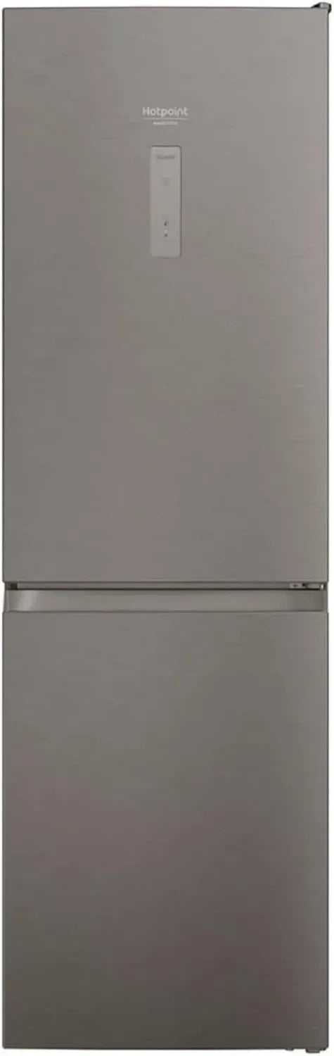 Hotpoint Frigorifero Combinato No Frost, LED, Grigio, 202,7cm