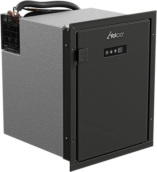 Yolco QL50, Frigorifero a compressore integrato, Nero, Compatto ed Efficiente