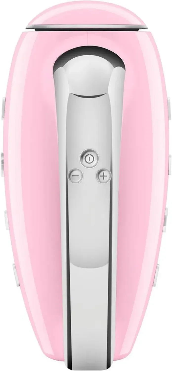 Frullatore Elettrico SMEG Anni '50 Rosa con Accessori per Impasto e Fruste
