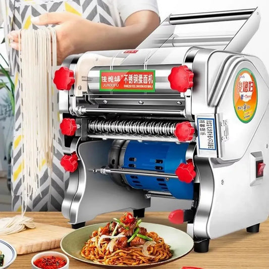 Macchina Elettrica per Pasta Fresca con Lame Regolabili in Acciaio Inox