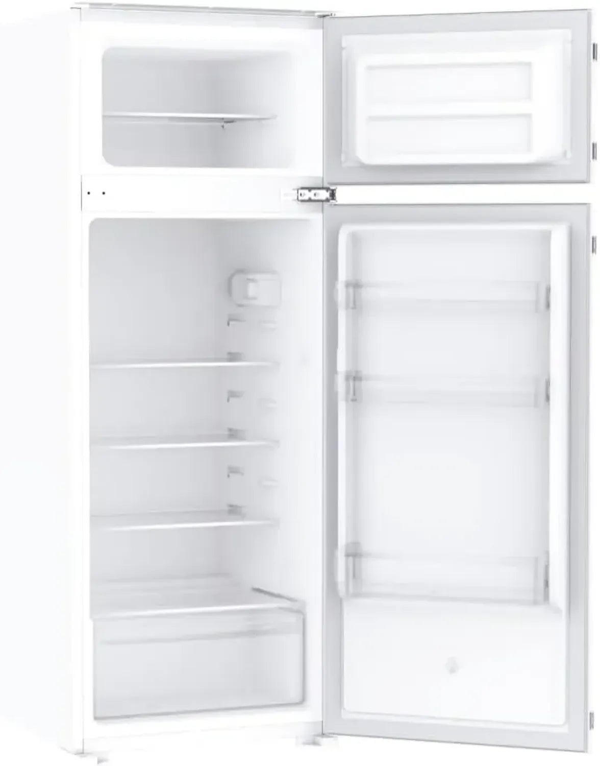 Candy CELDP2450H - Frigorifero da Incasso a Doppia Porta, 205 Litri, Classe Energetica E