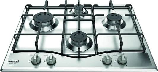 Hotpoint PCN 642 IX Piano Cottura a Gas in Acciaio Inox da Incasso