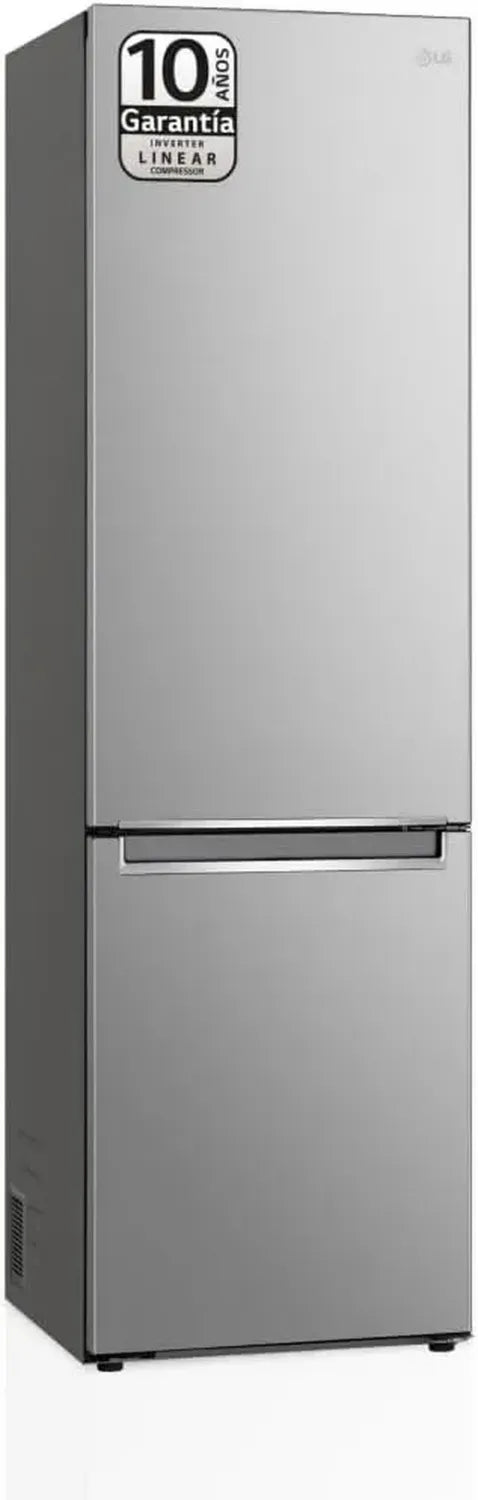 LG Frigorifero Combinato 419L, Serie P500, Inox Antimacchia