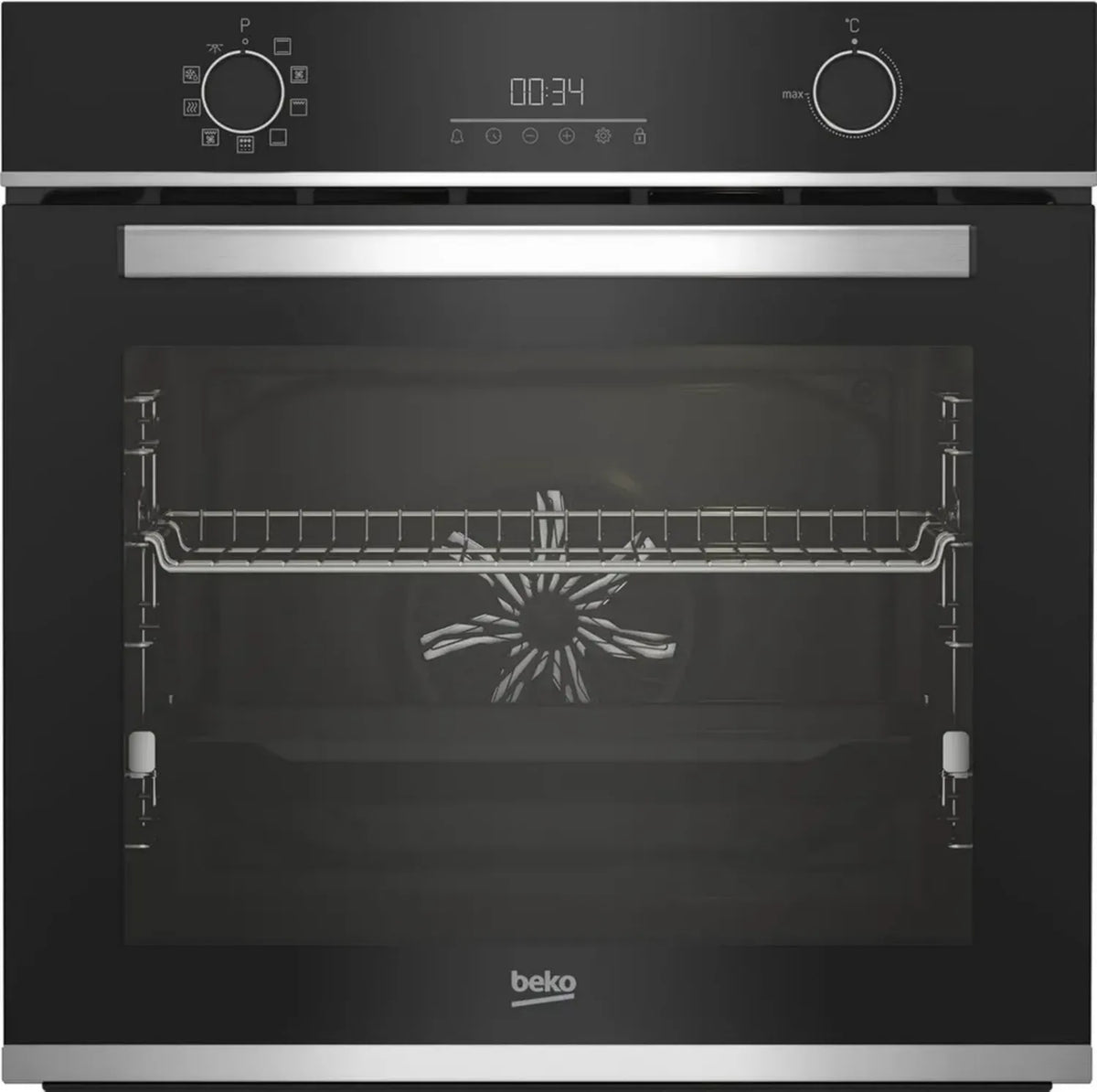 Forno Elettrico Multifunzione Pirolitico 72L Inox Classe A
