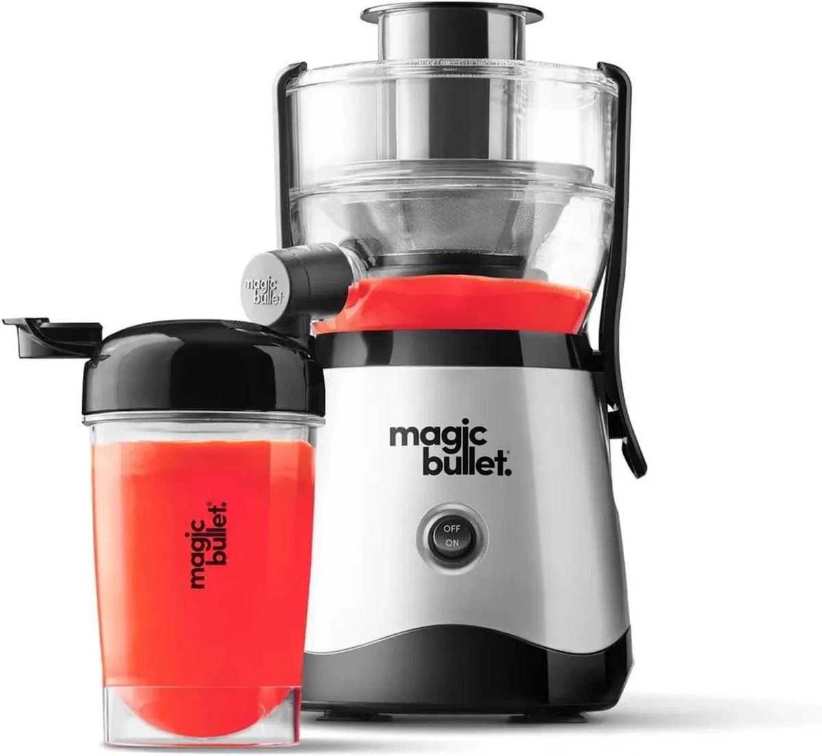 Estrattore di Succo Nutribullet Magic Bullet con Accessori, 400W, Nero