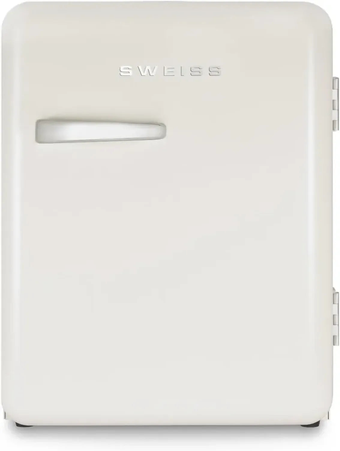 Frigorifero Vintage 31L Design Compatto e Silenzioso, Ideale per Casa e Ufficio, Temperatura Regolabile, Beige
